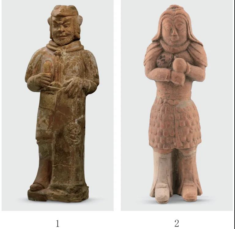 隋代　俑 隋代俑